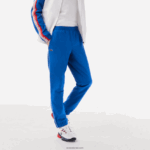 Lacoste סט ג'וגר טניס בכושר רגיל DZ4D0D341 לבן כחול לבן wmi גברים - Image 4