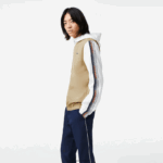 Lacoste סט ג'וגר טניס בכושר רגיל DZ4D0D342 בז' כחול נייבי לבן 8x2 גברים - Image 2