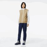 Lacoste סט ג'וגר טניס בכושר רגיל DZ4D0D342 בז' כחול נייבי לבן 8x2 גברים