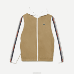 Lacoste סט ג'וגר טניס בכושר רגיל DZ4D0D342 בז' כחול נייבי לבן 8x2 גברים - Image 5
