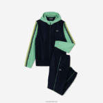 Lacoste סט ג'וגר טניס בכושר רגיל DZ4D0D343 כחול כהה ירוק wti גברים - Image 6