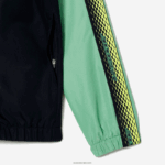 Lacoste סט ג'וגר טניס בכושר רגיל DZ4D0D343 כחול כהה ירוק wti גברים - Image 9