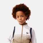 Lacoste סט טניס x daniil medvedev ג'וגר DZ4D0D3042 בז' לבן כחול כתום wri בנים - Image 2