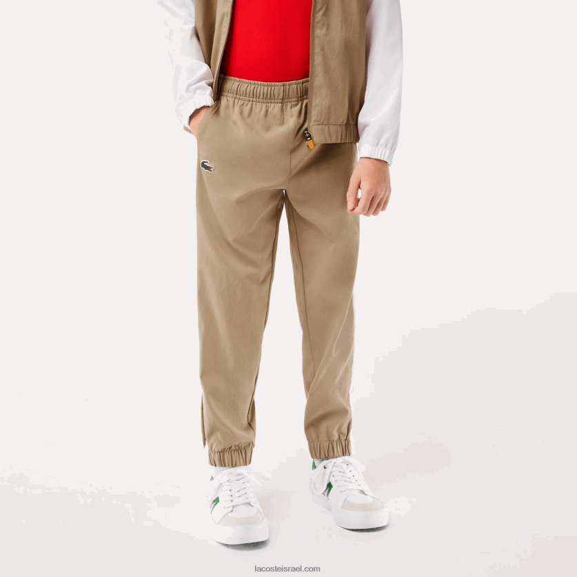 Lacoste סט טניס x daniil medvedev ג'וגר DZ4D0D3042 בז' לבן כחול כתום wri בנים - Image 7
