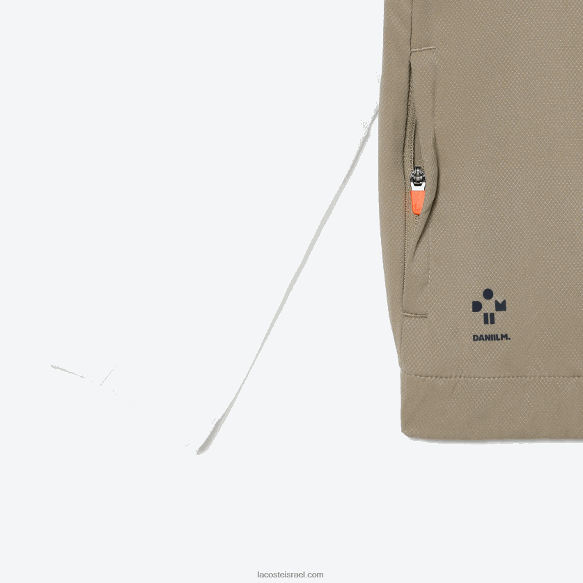 Lacoste סט טניס x daniil medvedev ג'וגר DZ4D0D3042 בז' לבן כחול כתום wri בנים - Image 10