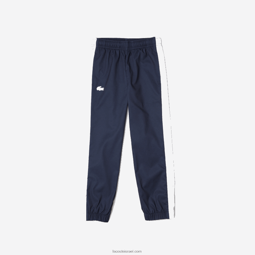 Lacoste סט טניס x daniil medvedev ג'וגר DZ4D0D3043 אדום לבן כחול cf1 בנים - Image 8