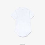 Lacoste סט מארז כותנה אורגנית לתינוק DZ4D0D2988 לבן 001 ילדים - Image 2