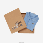 Lacoste סט מארז כותנה אורגנית לתינוק DZ4D0D2989 רגלים כחולות ילדים - Image 3