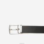 Lacoste סט מתנה לחגורת סיכה וחגורת אבזם שטוח DZ4D0D2112 נואר מרון 371 גברים - Image 2