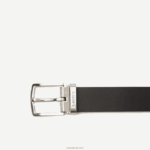 Lacoste סט מתנה לחגורת סיכה וחגורת אבזם שטוח DZ4D0D2111 noir magnet j10 גברים - Image 2