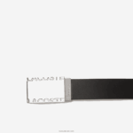 Lacoste סט מתנה לחגורת סיכה וחגורת אבזם שטוח DZ4D0D2112 נואר מרון 371 גברים - Image 4