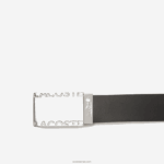 Lacoste סט מתנה לחגורת סיכה וחגורת אבזם שטוח DZ4D0D2111 noir magnet j10 גברים - Image 4