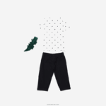 Lacoste סט קופסת פיג'מות צעצועים וכותנה אורגנית DZ4D0D2984 כחול כהה לבן 525 ילדים - Image 3