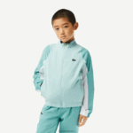 Lacoste סט ריצה קלורבלוק טניס DZ4D0D3046 ירוק בהיר לבן צהוב שיה בנים - Image 2