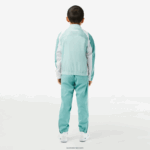 Lacoste סט ריצה קלורבלוק טניס DZ4D0D3046 ירוק בהיר לבן צהוב שיה בנים - Image 4