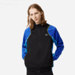 Lacoste סט ריצוף טניס עם צוואר גבוה DZ4D0D28 שחור כחול צהוב ayf גברים - Image 2
