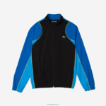 Lacoste סט ריצוף טניס עם צוואר גבוה DZ4D0D28 שחור כחול צהוב ayf גברים - Image 6