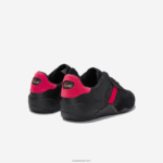 Lacoste סניקרס סינטטי מעור hapona DZ4D0D1869 שחור אדום 1b5 גברים - Image 3