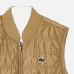 Lacoste ספורט גולף אפוד הפיך DZ4D0D2429 זיג לבן בז' נשים - Image 6