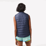 Lacoste ספורט גולף אפוד הפיך DZ4D0D2430 כחול בהיר ירוק b00 נשים - Image 2