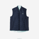 Lacoste ספורט גולף אפוד הפיך DZ4D0D2430 כחול בהיר ירוק b00 נשים - Image 3