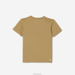 Lacoste ספורט טניס חולצה טכנית אוברסייז קרוקס DZ4D0D3018 כתום בז' vi2 ילדים - Image 2