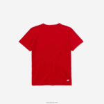 Lacoste ספורט טניס חולצה טכנית אוברסייז קרוקס DZ4D0D3021 אדום לבן 564 ילדים - Image 2
