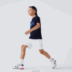 Lacoste ספורט טניס חולצה טכנית אוברסייז קרוקס DZ4D0D3121 כחול כהה 976 ילדים - Image 2