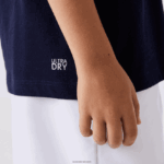 Lacoste ספורט טניס חולצה טכנית אוברסייז קרוקס DZ4D0D3121 כחול כהה 976 ילדים - Image 7