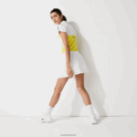Lacoste ספורט טניס חצאית קפלים רשת טכנית DZ4D0D2612 לבן z92 נשים - Image 3