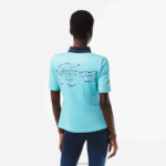 Lacoste ספורט מיאמי במהדורה פתוחה פולו DZ4D0D2372 מנטה bvg נשים - Image 3