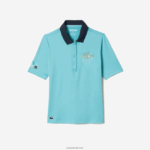 Lacoste ספורט מיאמי במהדורה פתוחה פולו DZ4D0D2372 מנטה bvg נשים - Image 4