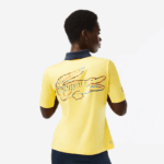 Lacoste ספורט מיאמי במהדורה פתוחה פולו DZ4D0D2373 צהוב 107 נשים - Image 3