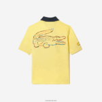 Lacoste ספורט מיאמי במהדורה פתוחה פולו DZ4D0D2373 צהוב 107 נשים - Image 5