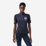 Lacoste ספורט מיאמי במהדורה פתוחה פולו DZ4D0D2374 כחול kxe נשים