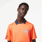 Lacoste ספורט מיאמי במהדורה פתוחה פולו DZ4D0D244 כתום 5qp גברים - Image 2