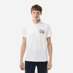 Lacoste ספורט מיאמי מהדורה פתוחה פיקה פולו DZ4D0D205 לבן 001 גברים