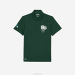 Lacoste ספורט מיאמי מהדורה פתוחה פיקה פולו DZ4D0D206 ירוק 132 גברים