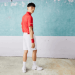 Lacoste ספורט x novak djokovic מכנס סטרץ קל DZ4D0D1533 לבן 001 גברים - Image 3