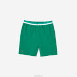 Lacoste ספורט x novak djokovic מכנס סטרץ קל DZ4D0D1534 ירוק ldm גברים - Image 5