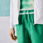 Lacoste ספורט x novak djokovic מכנס סטרץ קל DZ4D0D1534 ירוק ldm גברים - Image 6