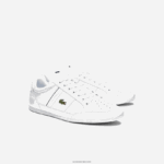 Lacoste עור chaymon ונעלי ספורט סינתטיות DZ4D0D1713 לבן & נייבי 042 גברים - Image 2