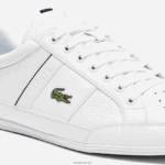 Lacoste עור chaymon ונעלי ספורט סינתטיות DZ4D0D1713 לבן & נייבי 042 גברים - Image 6
