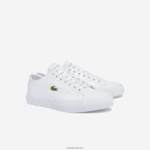 Lacoste עור gripshot ונעלי ספורט סינתטיות DZ4D0D1750 לבן 21 גרם גברים - Image 2