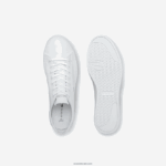 Lacoste עור gripshot ונעלי ספורט סינתטיות DZ4D0D1750 לבן 21 גרם גברים - Image 4