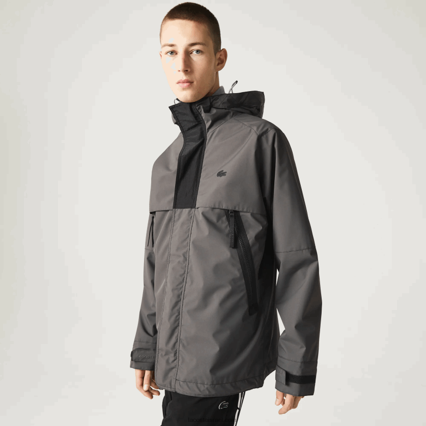 lacoste_d7a4d790d7a8d7a7d794_d793d795d797d794_d79ed799d79d_dz4d0d1257_d7a9d797d795d7a8_031_d792d791d7a8d799d79d.png Lacoste פארקה דוחה מים DZ4D0D1257 שחור 031 גברים - Image 1