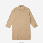 Lacoste פארקה מכופתרת ארוכה ועמידה במים DZ4D0D1286 בז' c5u גברים - Image 5