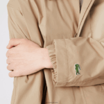 Lacoste פארקה מכופתרת ארוכה ועמידה במים DZ4D0D1286 בז' c5u גברים - Image 10