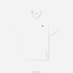Lacoste פולו גולף נושם במרקם ספורטיבי DZ4D0D69 לבן 001 גברים - Image 4