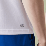Lacoste פולו טניס פיקה יבש במיוחד DZ4D0D785 לבן שחור כחול x87 גברים - Image 6